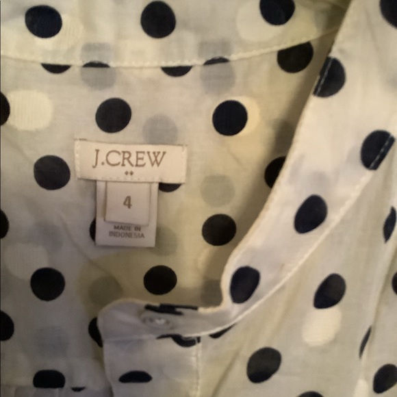 J Crew, women’s sleeveless top, black and cream, size 4 - Picture 7 of 7